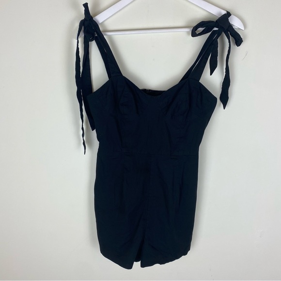 Hutch Corset Black Romper